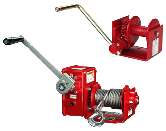 Thern Worm Gear Manual Winch up to 2,000 lbs.